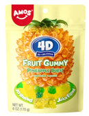 Amos 4D Fruit Gummy Pineapple Burst 170g
