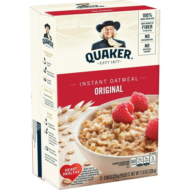 Quaker Instant Oatmeal Original 280g