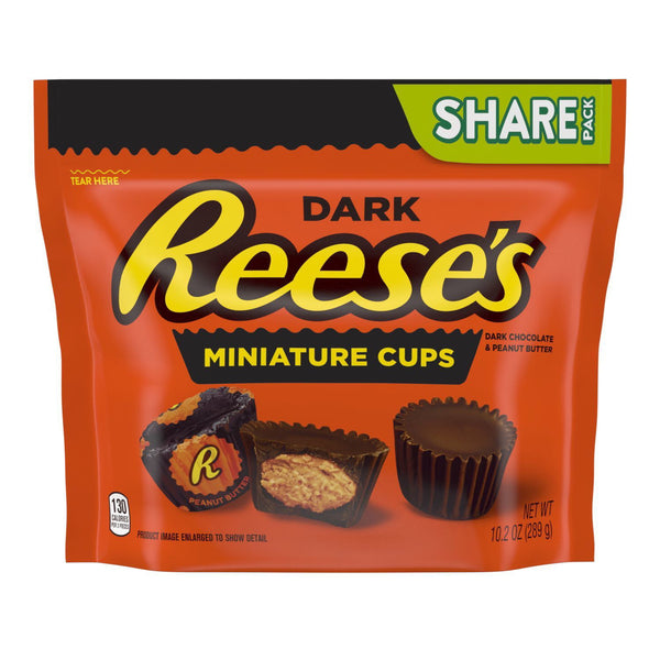 Reese's Dark Chocolate & Peanut Butter Miniatures Cups 289g