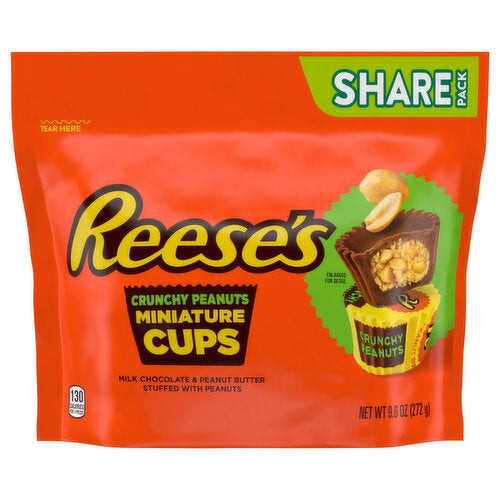 Resse's Crunchy Peanuts Miniature Cups 272g