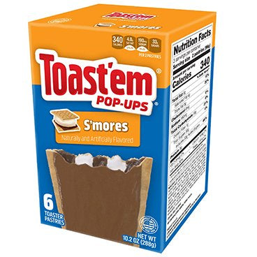 Toast'em Pop-Ups S 'mores Toaster Pastries 288g