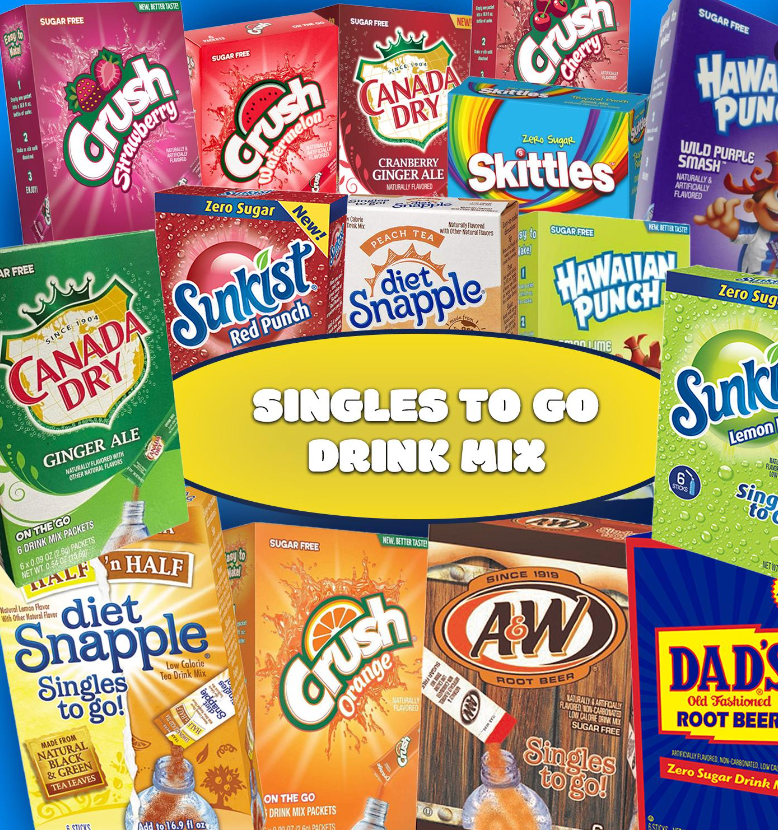 American Singles To Go - On The Go - Sugar Free - Drink Mixes