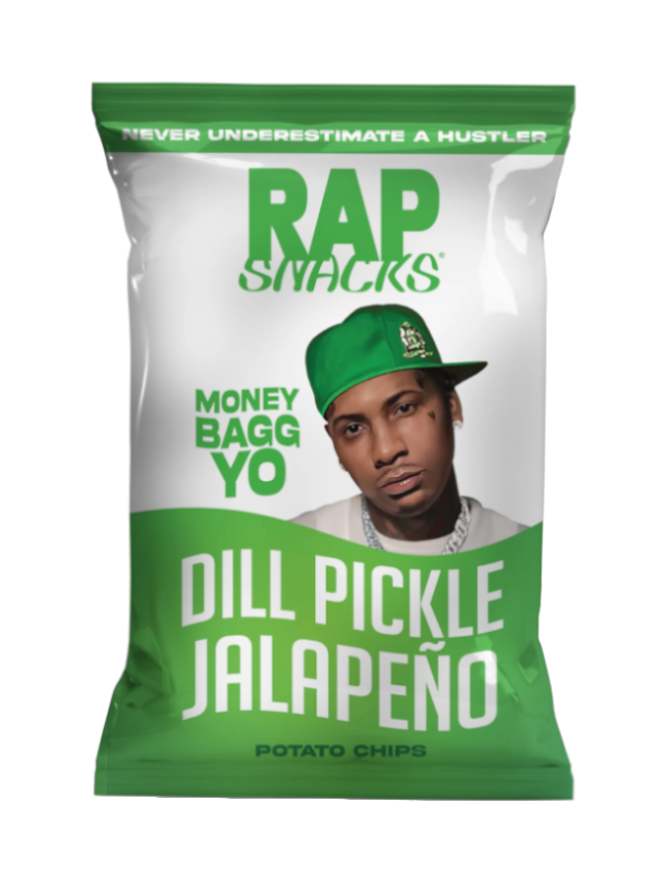Rap Snacks Potato Chips 71g | American Rapper Snacks