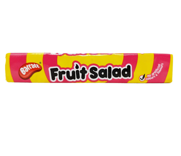 (Best Before 07/23) Barratt Fruit Salad Sweet Chewy Sweet 36g