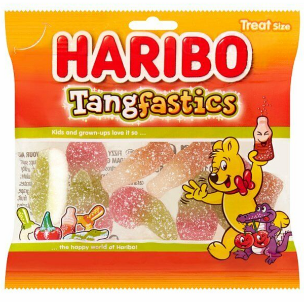 (Best Before 09/23) Haribo Tangfastics Treat Size Pack 10 x 16g
