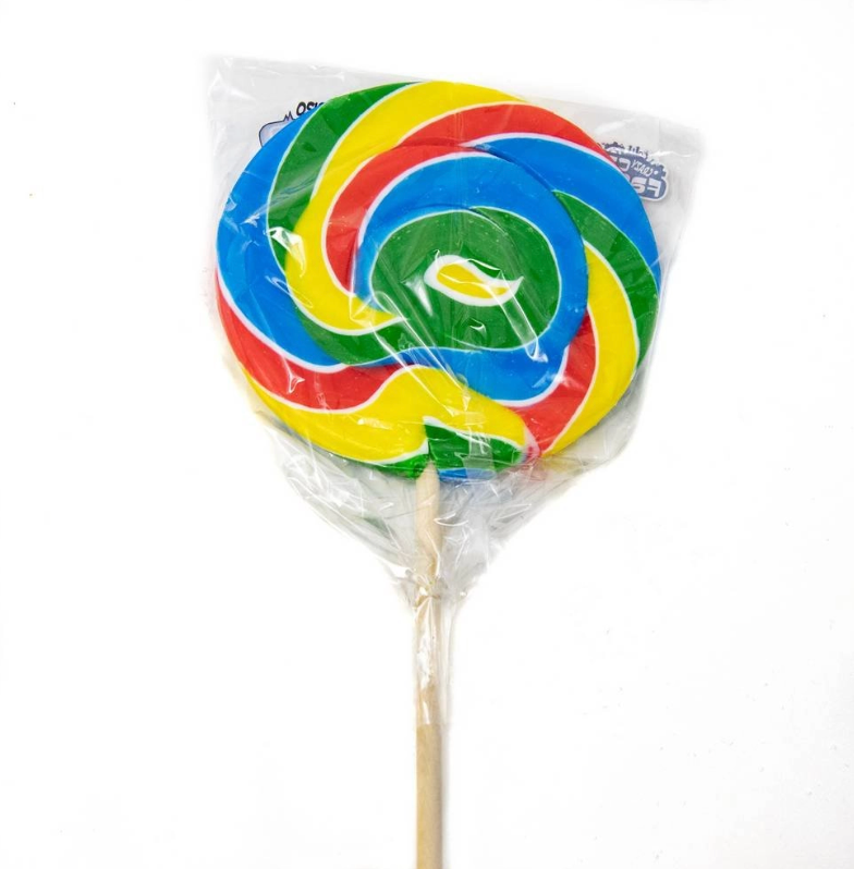 Crazy Candy Factory's Rainbow Mini Lollies 17g