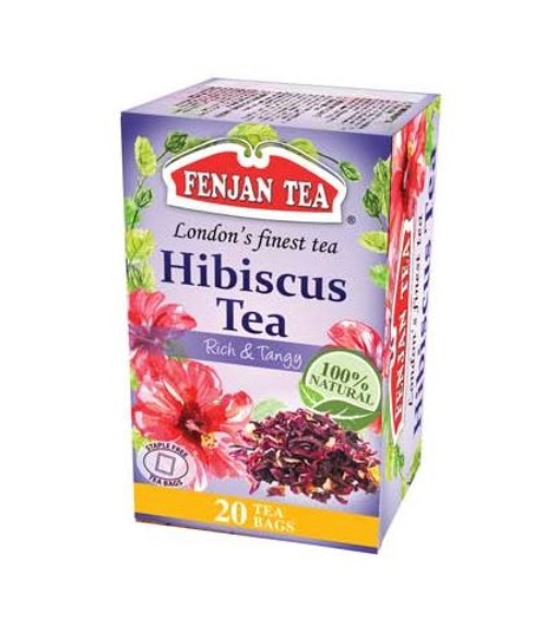 Fenjan Hibiscus Tea 40g | Rich & Tangy | 20 Tea Bags