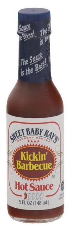 Sweet Baby Ray's Kickin' Barbeque Hot Sauce 148ml