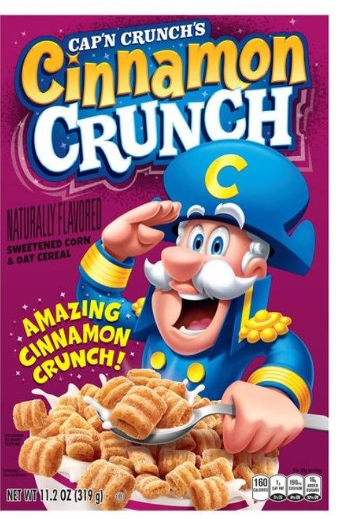Cap'n Crunch's Cinnamon Crunch  317g(Best Before Date 06/2025)