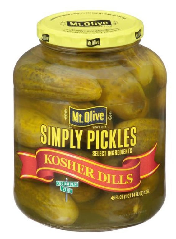 Mt Olive Simply Kosher Dills  1.36l