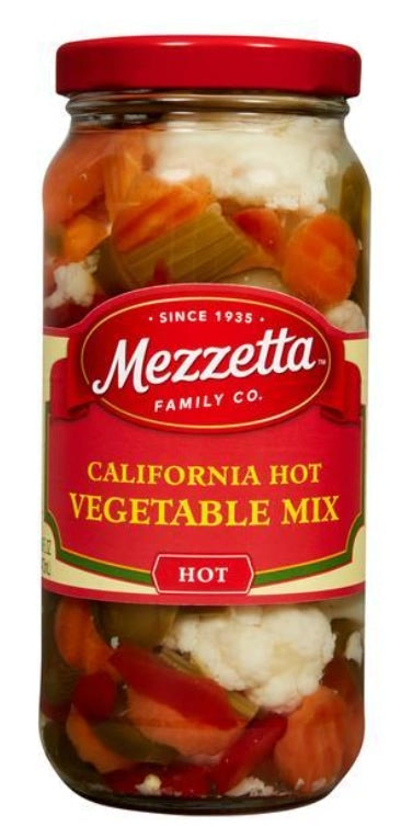 Mezzetta California Hot Vegetable Mix  453g