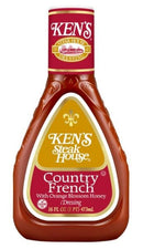 Ken's Steak House Country French with Orange Honey Dressing 473ml