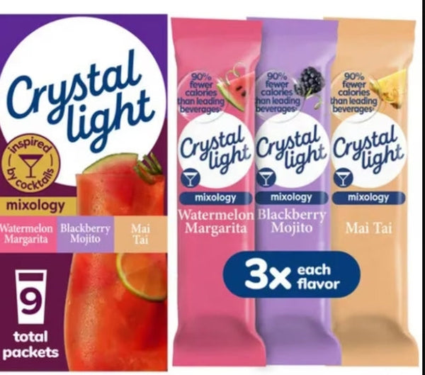 Crystal Light On The Go MIXOLOGY Variety Pack 33g