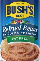 Bush's Best Refried Frijoles Refritos Fat Free Beans 454g