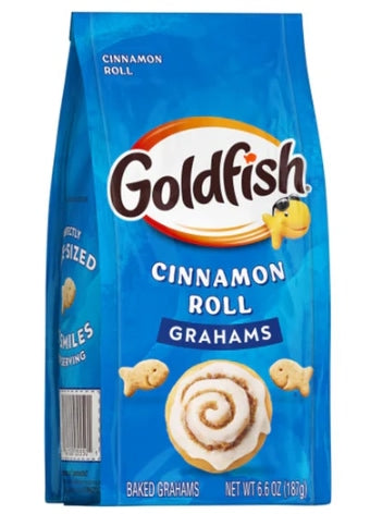 Pepperidge Farm Goldfish Cinnamon Roll Grahams Baked Snack Crackers 187g