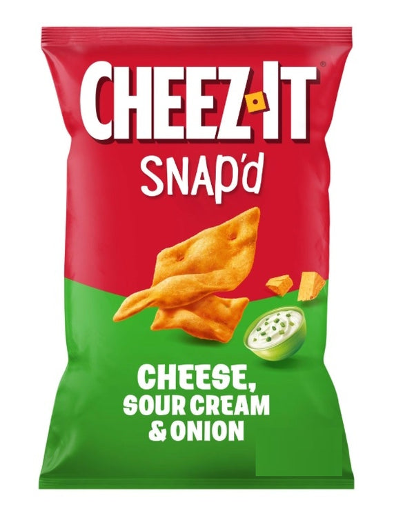 Cheez-It Snap'd Cheddar Sour & Cream Baked Snacks 212g
