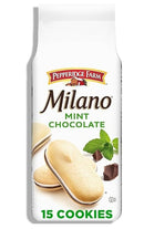Pepperidge Farm Milano Mint Chocolate Distinctive Cookies 198g
