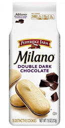 Pepperidge Farm Milano Double Dark Chocolate  Distinctive Cookies 213g