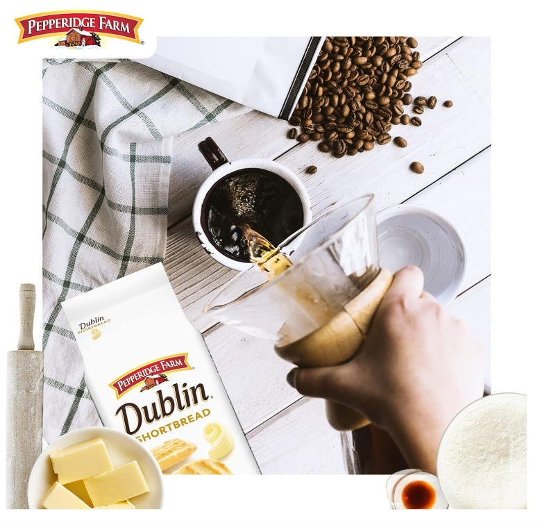 Pepperidge Farm Dublin Shortbread Distinctive Cookies 156g