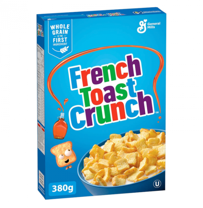 General Mills French Toast Crunch 380g [Canadian](Best Before Date 12/02/2025)