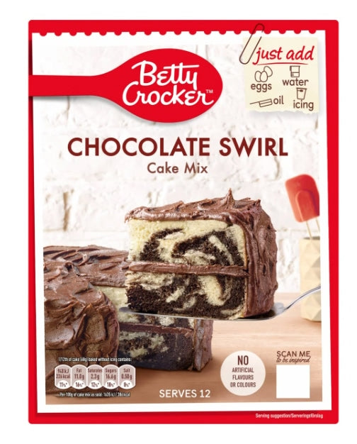 Betty Crocker (EU) Cake Mix | Choose Your Flavour