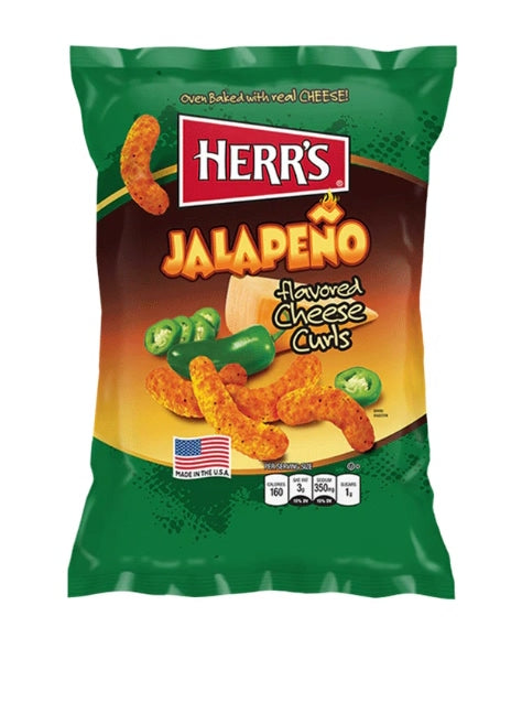 Herr's Flavoured Cheese Curls | Choose Your Flavour & Size