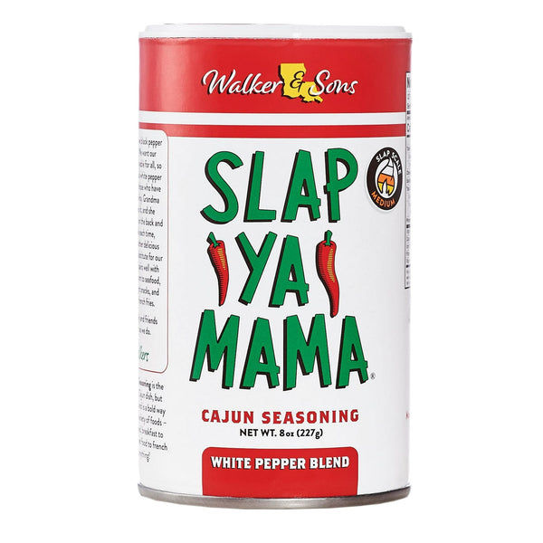 Walker & Sons Slap Ya Mama White Pepper Blend Cajun Seasoning 226g