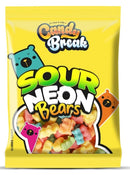 Candy Break Sour Neon Bears Bag 113g
