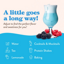 Sugar Free Genie™- Sugar Free Sour Blue Raspberry Syrup (Pack Of 3 Bundle)