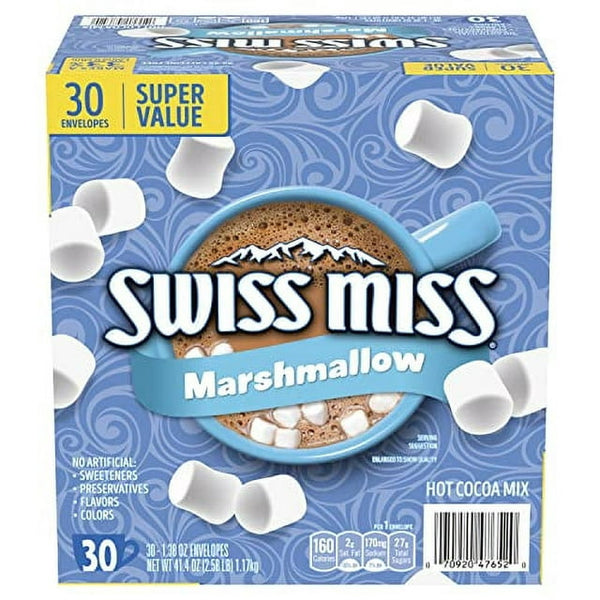 Swiss Miss Marshmallow Hot Cocoa Mix Super Value Pack 1.17kg  (Best Before Date 18/02/2025)