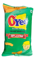 O'Yes Indian Puff Crisps 40g