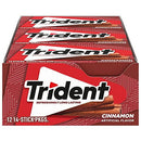 Trident Cinnamon Sugar Free Gum 14 Pieces