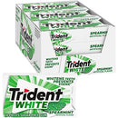 Trident White Spearmint Sugar Free Gum 16 Pieces