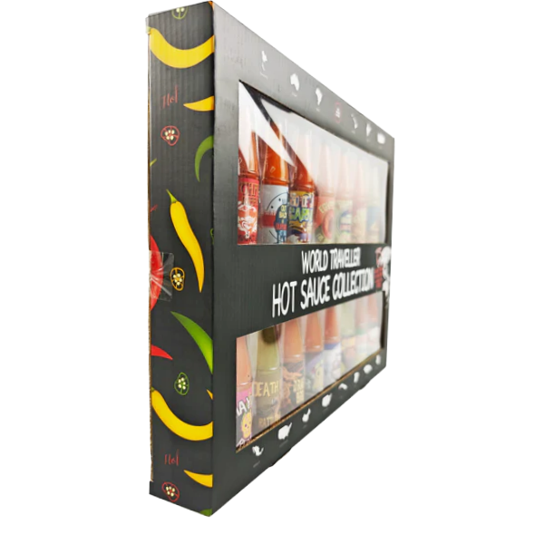 World Traveller Hot Sauce Collection (15ct) | Global Flavours in One B