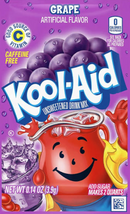 Kool-Aid Grape Unsweetened Drink Mix 2QT 3.9g
