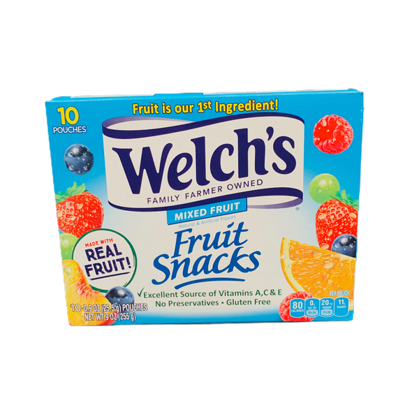 Welch's Mixed Fruit Fruit Snacks 227g (Best Before Date 10/05/2024)