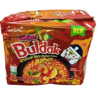 Samyang Buldak Spicy Chicken Flavor Ramen Soup (135g X 5)