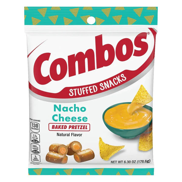 Combos Nacho Cheese Pretzel 178.6g (Best Before 02/25)