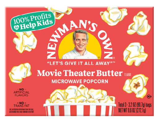 Newman's Own Pop corn Bundle Butter | Sea Salt | Movie Theatre Butter