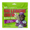 Big League Chew Bubble Gum 60g | Swingin' Sour Apple