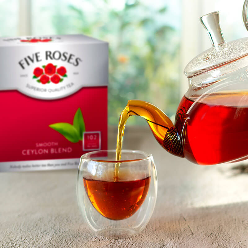 Five Roses Superior Quality Tea 250g | Ceylon Blend Tea | 102 Tea Bags
