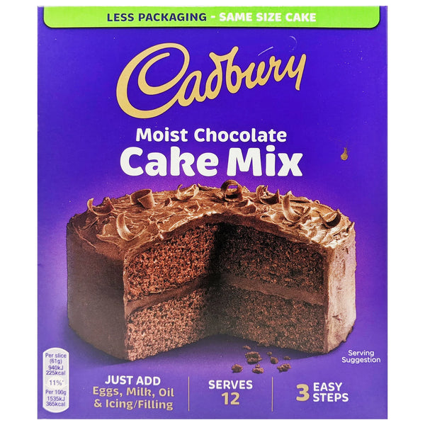 Cadbury Moist Chocolate Cake Mix 400g