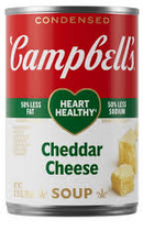 CAMPBELL'S Heart Healthy Cheddar Cheese 305g (Best Before : 11 Oct 2025)
