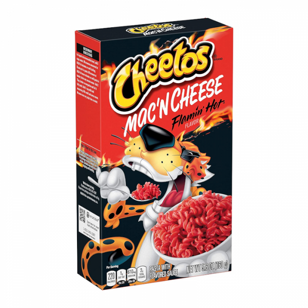 Cheetos Mac n Cheese Flamin Hot Flavour Pasta with Sauce 160g