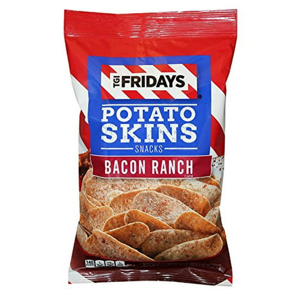 TGI Fridays Bacon Ranch Potato Skins Snacks 113g