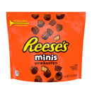 Reese's Minis Unwrapped Milk Chocolate & Peanut Butter Cups 215g(Best Before Date:- 28/12/2025)