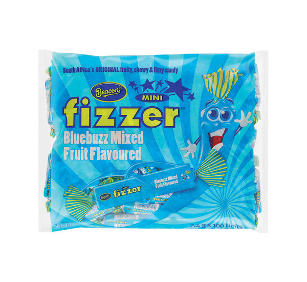 Beacon Fizzer Bluebuzz Mixed Fruit Flavoured 740g | 100 Units