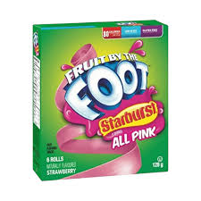 Fruit by the Foot Starburst All Pink 128g(Best Before Date:- 01/NOV/2024)