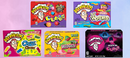 Warheads Theatre box Bundle | ooze chewz 99g | Galactic cubes 99g | Lil Worms 99g | Wedgies 99g | Cubes 99g