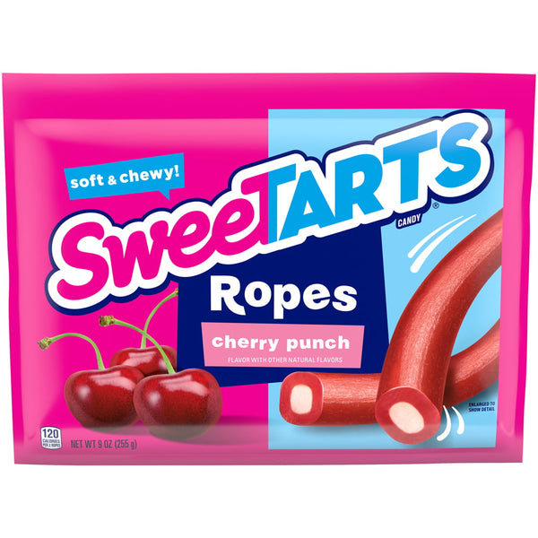Sweetarts Cherry Punch Soft & Chewy Ropes Treats Pack 255g